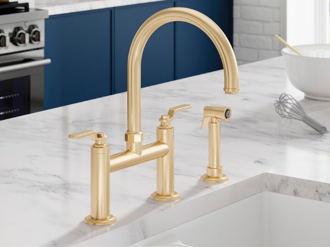 California Faucets Bridge Kitchen Faucet Collection phcppros